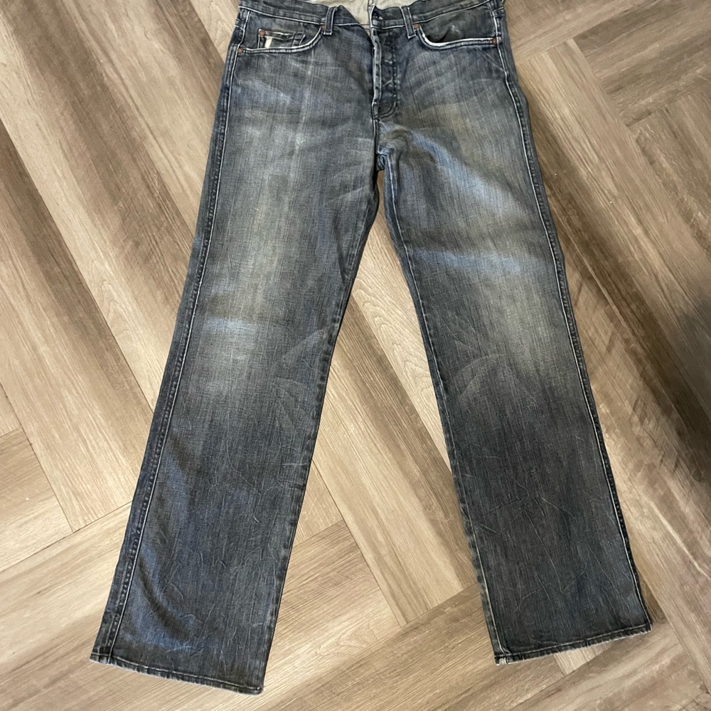 7 for all mankind cute buttonfly jeans